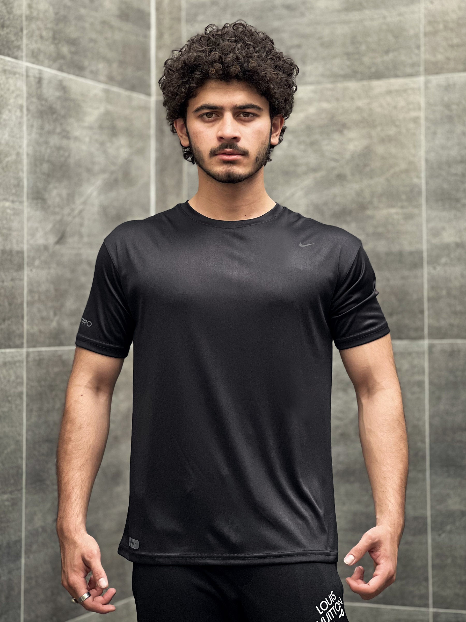 Dry Fit Tee With Reflector Logo