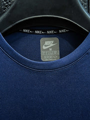 Dry Fit Tee With Reflector Logo In Navy Blue