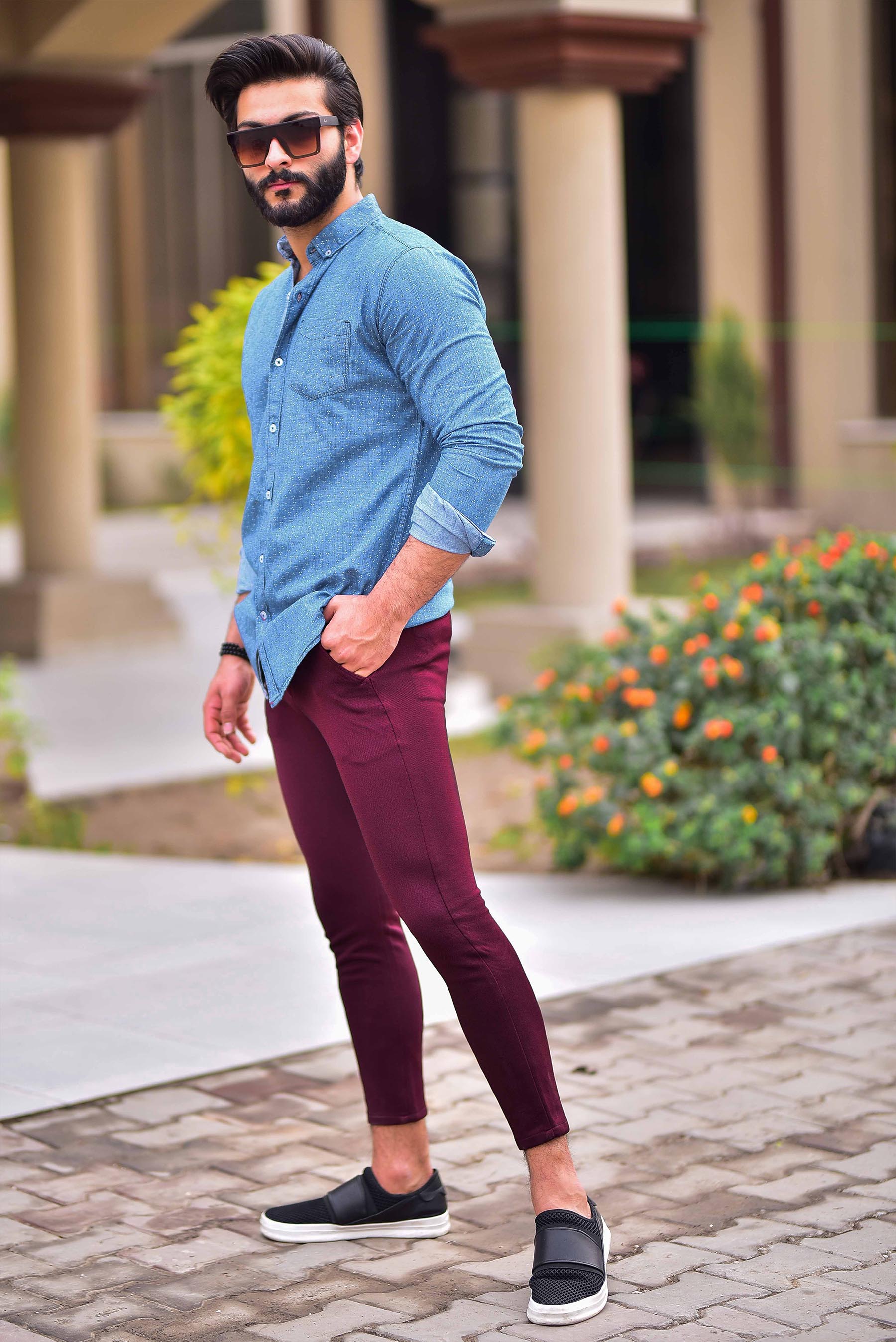 Fashion Official Trouser Pant -Maroon-Slim Fit Office Wear Men price from  jumia in Kenya - Yaoota!