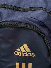 Adds Front Stripe Design Backpack in Navy Blue