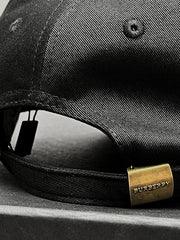 Burby 1850 Front Texture Cap In Black