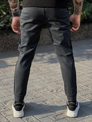 Nke Side Stripes Men Sports Trouser in Charcoal